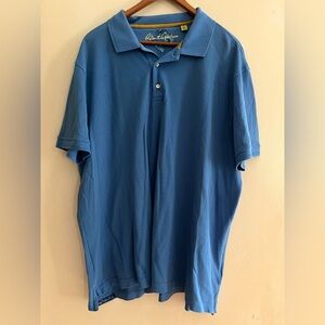 Robert Graham Classic Blue Polo Shirt 3XL